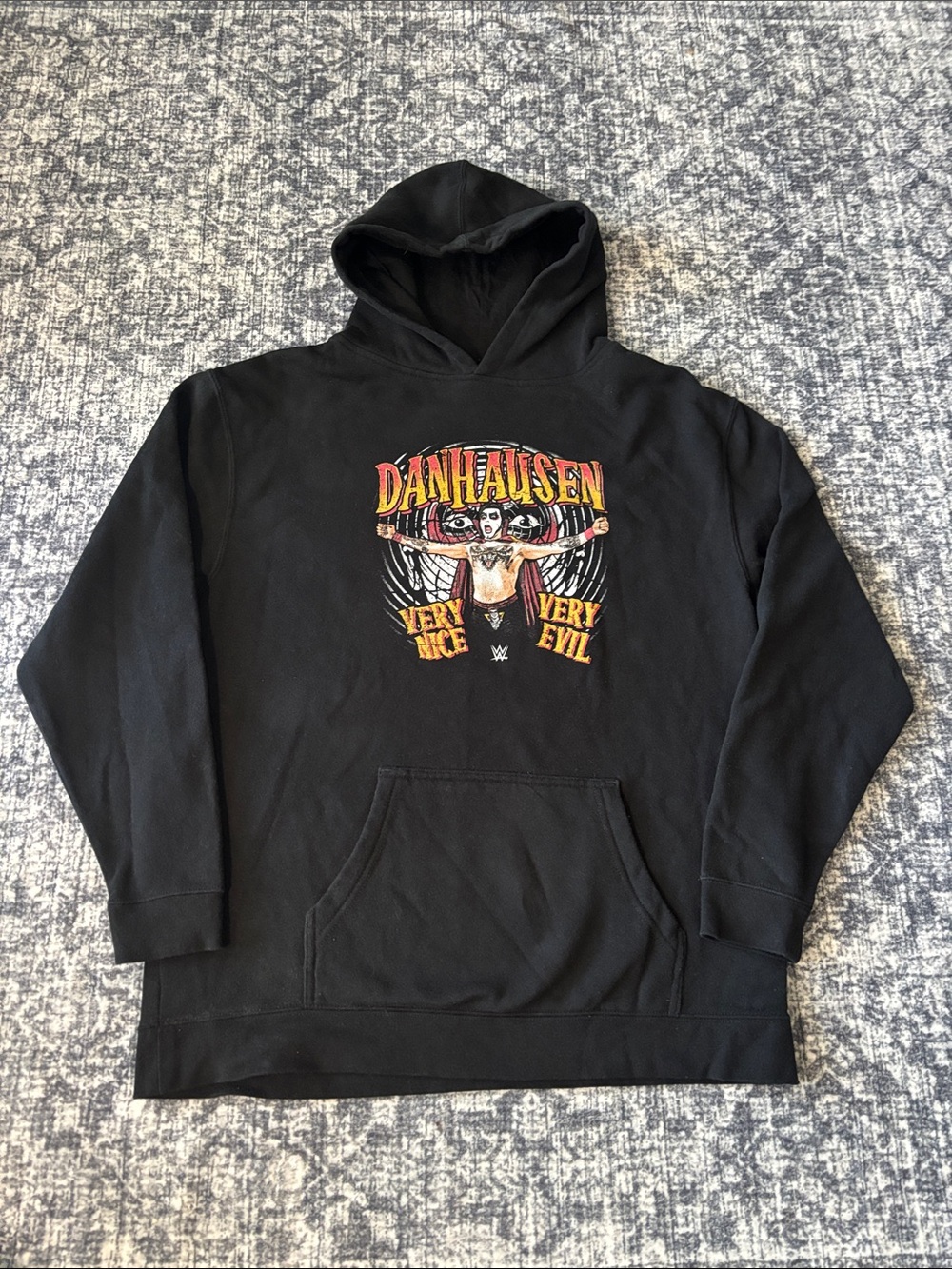 WWE Shop Kids Danhausen Very Nice Very Evil Hoodie - XL - black